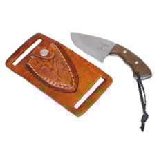 Mini Faca Campeira Inox com Bainha Old West 29233 Mini Faca Campeira Inox com Bainha Old West 29233