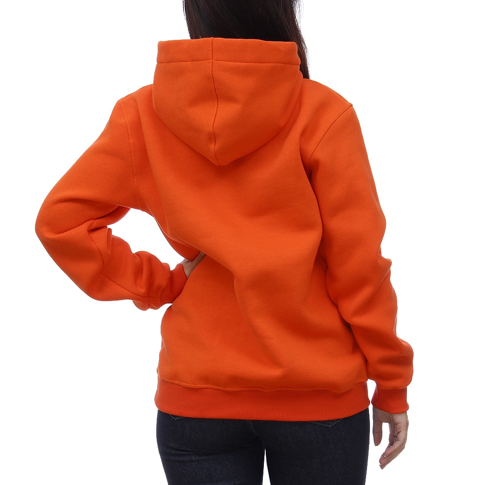 gildan safety orange moletom com capuz