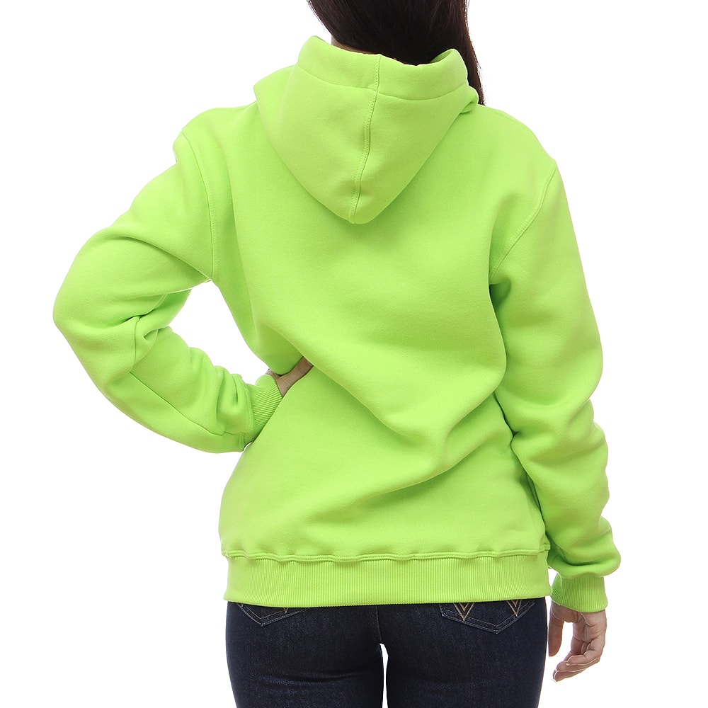 womens moletom com capuz green