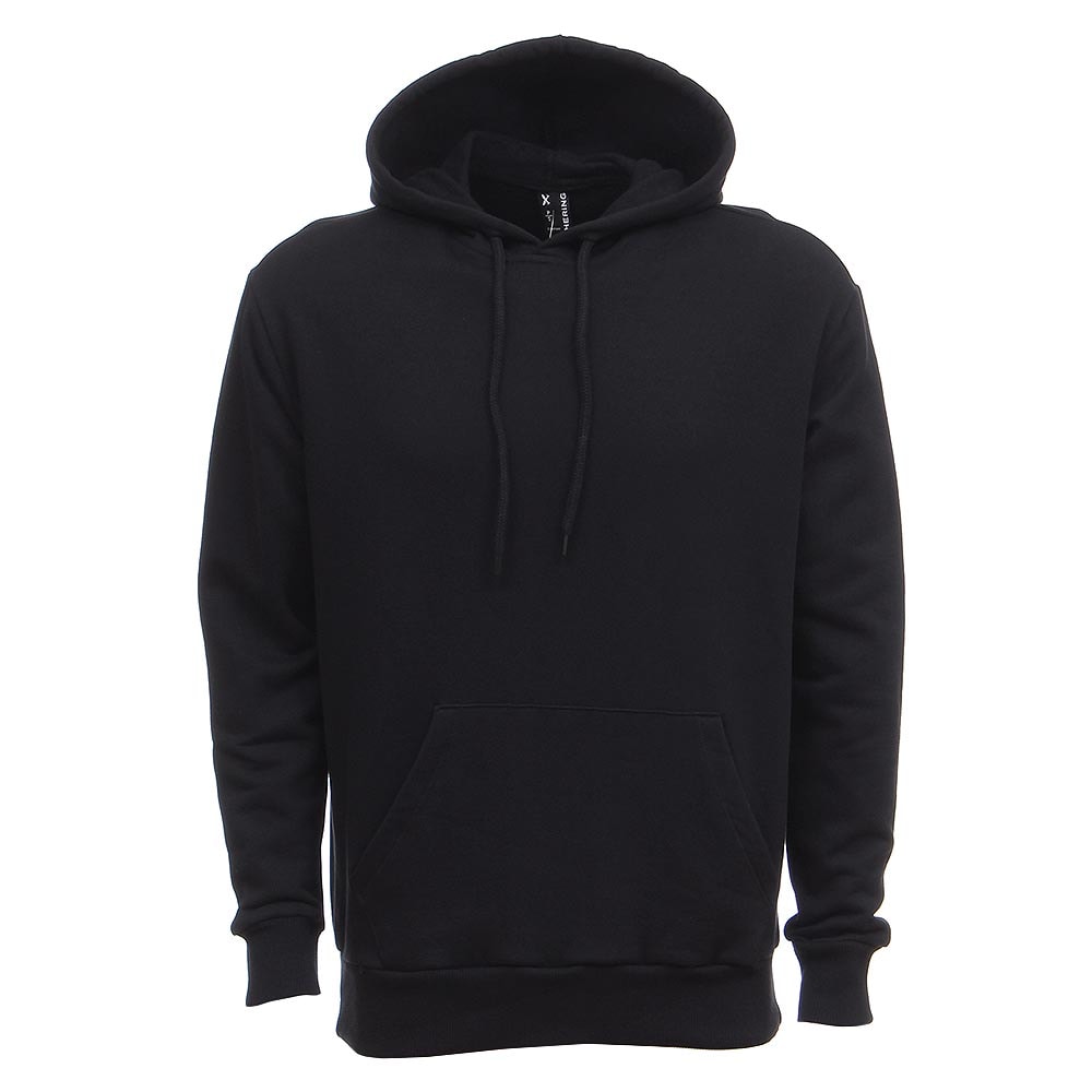 black moletom com capuz plain mens