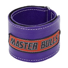 Munhequeira Master Bulls Roxa Fabricada em Couro 28920