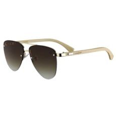 Óculos de Sol Amarelo Degradê Bambu Cow Way 25294 Óculos de Sol Amarelo Degradê Bambu Cow Way 25294