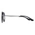 Óculos de Sol Aviador Polarizado Espelhado Prata Twisted Wire 29935