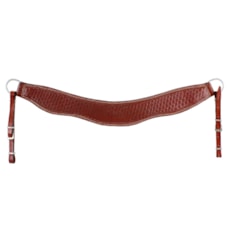 Peiteira de Couro Modelo U Bronc-Steel Bordada 25645 Peiteira de Couro Modelo U Bronc-Steel Bordada 25645