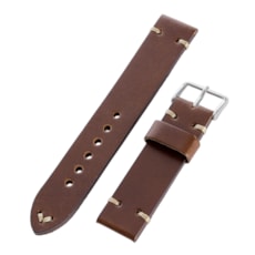 Pulseira em Couro Marrom para Relógio Ostral 25118 Pulseira em Couro Marrom para Relógio Ostral 25118