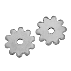 Roseta para Espora 10 Pontas Inox Bronc-Steel 25960 Roseta para Espora 10 Pontas Inox Bronc-Steel 25960