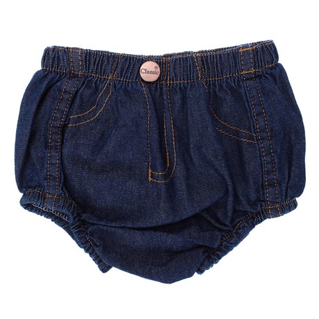 Short Jeans Infantil 100% Algodão Amaciado - Classic