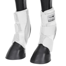 Skid Boot Médio Rodeo West em Neoprene Branco 19680 Skid Boot Médio Rodeo West em Neoprene Branco 19680