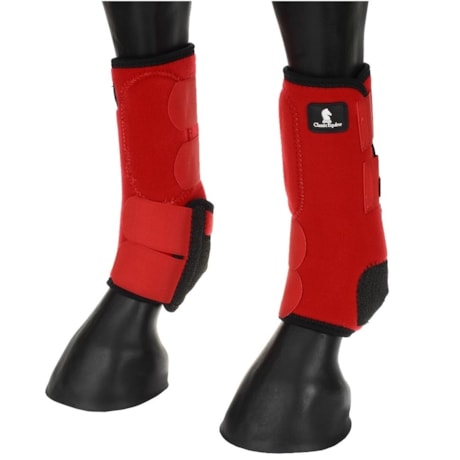 classic equine leather splint boots