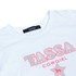 T-Shirt Infantil Feminina Branca Tassa 31927