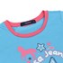 T-Shirt Infantil Feminina Estampada Azul Tassa 31935